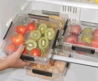 3pc (2000ml) Fridge Storage Container 