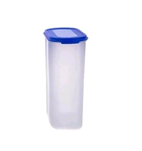 Plastic Oval Modular Container Storage Jar 2500ml , Pack Of 4 - 4pc