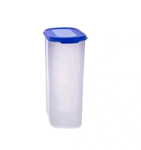 Plastic Oval Modular Container Storage Jar 2500ml , Pack Of 4 - 4pc