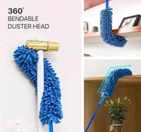 Foldable Microfiber Fan Cleaning Brush Flexible Head