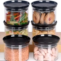 6pc 500ml airtight BPA free Plastic jar 