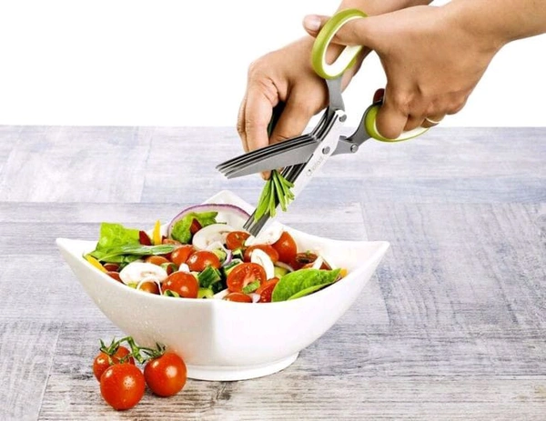 Multi-Functional Stainless Steel Kitchen 5 Layers Scissors  