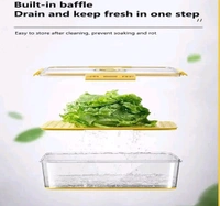 1100ml  Airtight Container With Time Keeping On Lid Breathable Valve Sealed Container -(Pack Of 4)