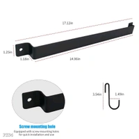 Kitchen Rail With 10 Hooks