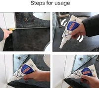  Tiles Gap Filler WaterproofCrack Grout Gap Filler Agent Water Resistant Silicone Sealant for Sink Gaps/Grouts Repair Filler Tube Paste for Kitchen, Bathroom (180 ml)- 1Pcs