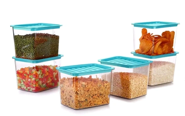 Fridge Storage Container 1000ml Set of 6