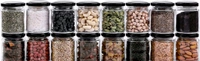Kitchen Pickles Storage Jar - 200 Glass Grocery Containernbsp;nbsp;(Pack of 16, White)