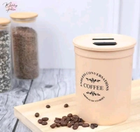 Tea-Sugar-Coffee Container - 3 Pcs