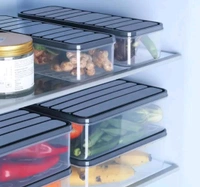 Modern Plastic 3 in 1 Multi Use Container for Kitchen, Pack of 6