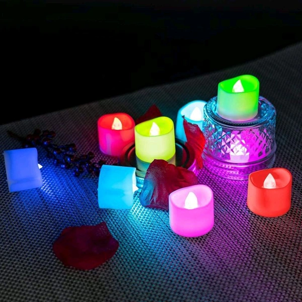 Flameless Led Tea lights/ Diya - 12pc