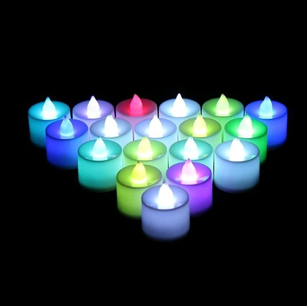 Flameless Led Tea lights/ Diya - 12pc