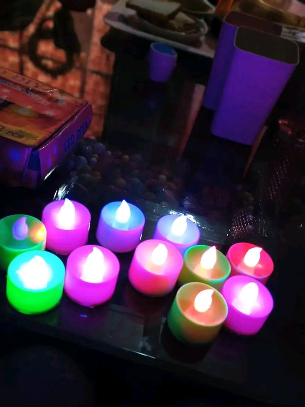 Flameless Led Tea lights/ Diya - 12pc