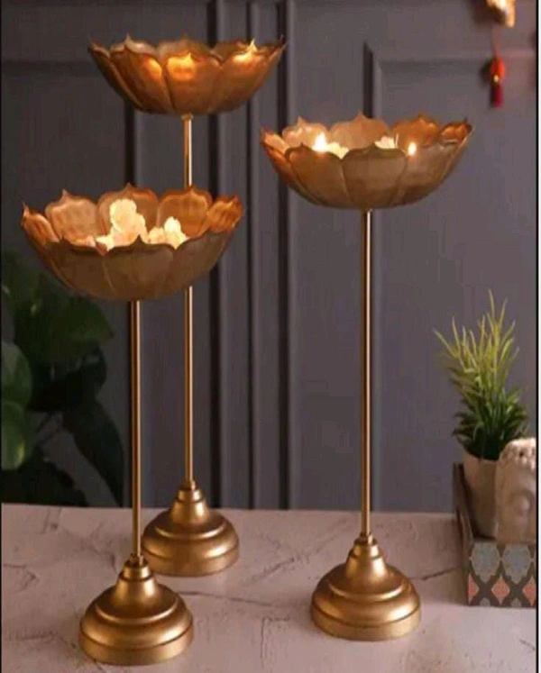 Diyas for Puja, Decor Stand Diya for Home
