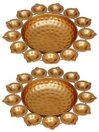 AMAZING DIYA URLI BOWL PACK OF 2 (12 INCHES)