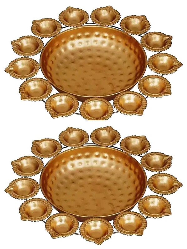 AMAZING DIYA URLI BOWL PACK OF 2 (12 INCHES)