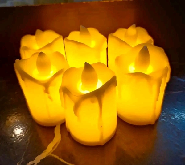  LED flameless Candle PACK OF 6 PCS