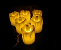  LED flameless Candle PACK OF 6 PCS