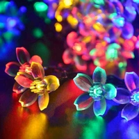 14 LEDs 3 m Multicolor Steady Flower Rice Lights Pack of 1