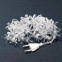 14 LEDs 3 m Multicolor Steady Flower Rice Lights Pack of 1