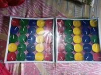 Casa Chic Colored Wax Tealight Candles (Unscented) - 50pc