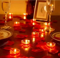 Rose Scented Heart Shaped Candle  - 24