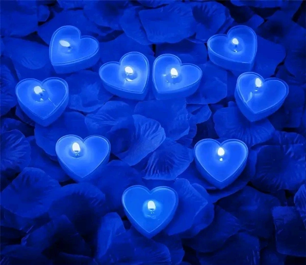 Jasmine Scented Love Shaped Candle  - 30