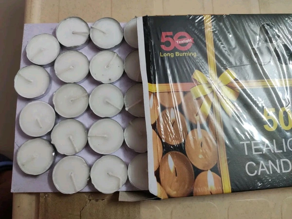 Tea Light Candle 2 - 3 hours Burning Time - 50