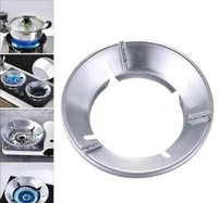 Heavy Silver Manual Gas Stove Stand Gas Saver Burner Stand (Silver) - 1Pc