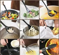 Silicone spectula 11Pcs Non-Stick Silicone Spatula Set for Kitchen