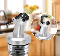 Glass Oil Dispenser with Steel Cover  - 1pc