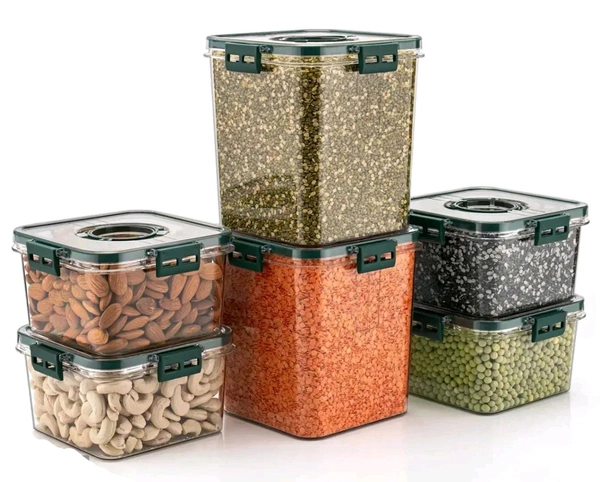 Air Tight Square Shape Kitchen Storage Container