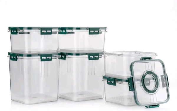 Air Tight Square Shape Kitchen Storage Container