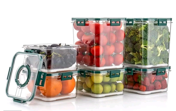 Air Tight Square Shape Kitchen Storage Container
