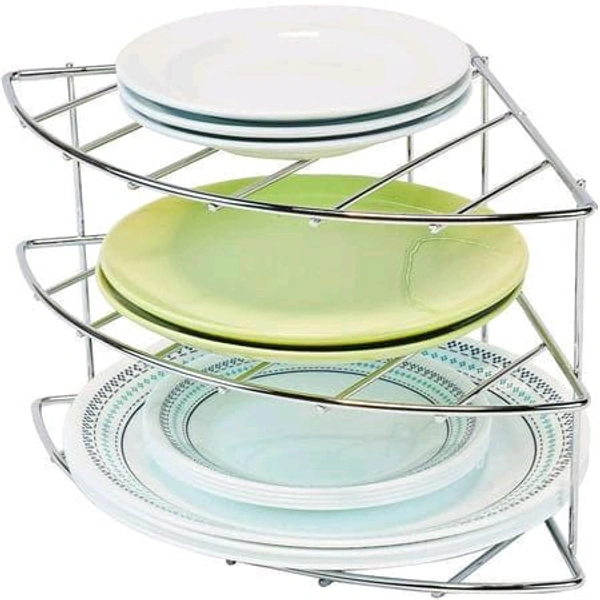 Stainless Steel Multipurpose Kitchen Corner Rack