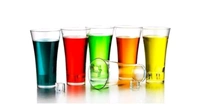 Plastic Glass Set 250 ml For Home, Kitchen, Office Transparent Unbreakable Stylish Glass-Clear(6 pcs)
