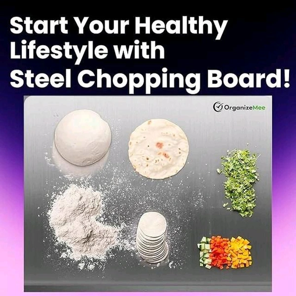 Stainless Steel Chopping Board (42x31cm)