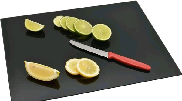 Glass Chopping Board  - Black