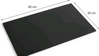 Glass Chopping Board  - Black