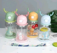 Deer horns for kids Drinking Water Bottles 