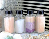 120 ml Glass Grocery Container(Pack of 12, Clear)