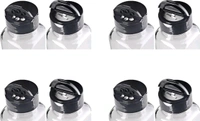 120 ml Glass Grocery Container(Pack of 12, Clear)