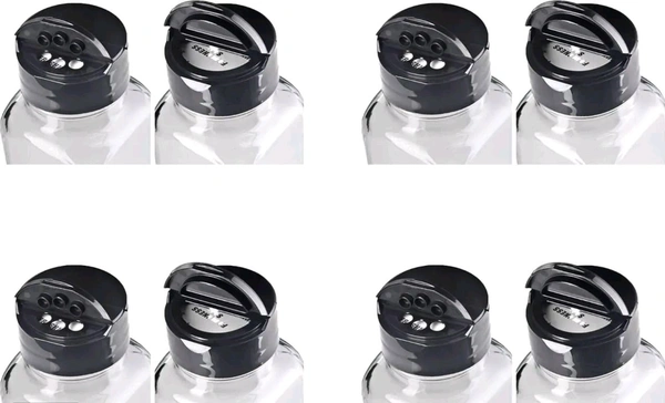 120 ml Glass Grocery Container(Pack of 12, Clear)