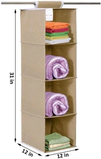 Unicrafts Hanging Organizer 4 Shelves