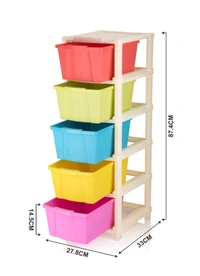 5 Layer Modular Drawer Storage For Multipurpose 
