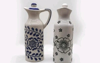 Handicrafts Ceramic Oil Dispenser 300ml Each Pack of 2
