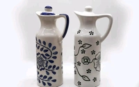 Handicrafts Ceramic Oil Dispenser 300ml Each Pack of 2