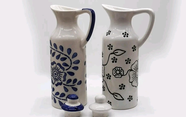 Handicrafts Ceramic Oil Dispenser 300ml Each Pack of 2