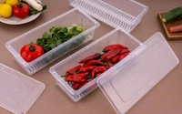 Fridge Storage Conatiner Set of 6 Freezer Container 1500ml