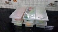 Fridge Storage Conatiner Set of 6 Freezer Container 1500ml