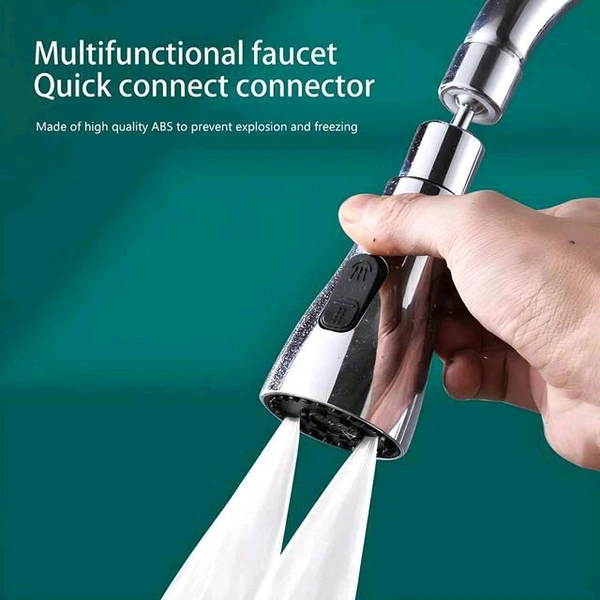 360-Degree Rotatable Faucet Sprayer